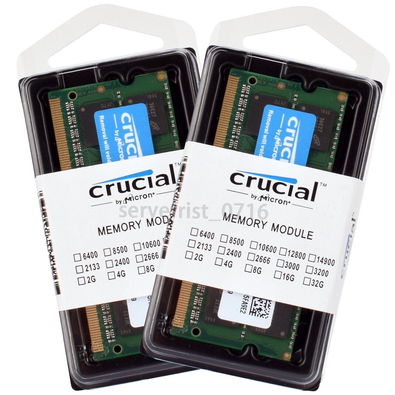 Crucial 16GB(2x8GB) DDR3 1333MHz 2RX8 PC3-10600S SO-DIMM Laptop Memory For HP