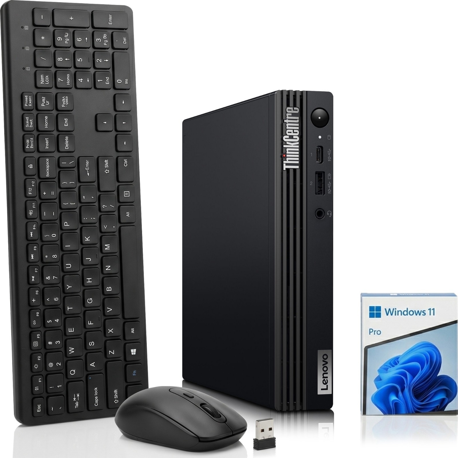 Lenovo M75q Gen 2 Tiny PC AMD 4650GE 32GB RAM 1TB SSD KB&M Wi-Fi  Windows 11 Pro