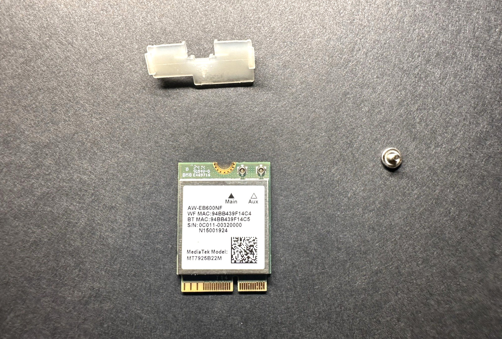 🔥Genuine MediaTek MT7925B22M 6GHz 5400Mbps WiFi7 802.11be Tri-band Bluetooth5.3