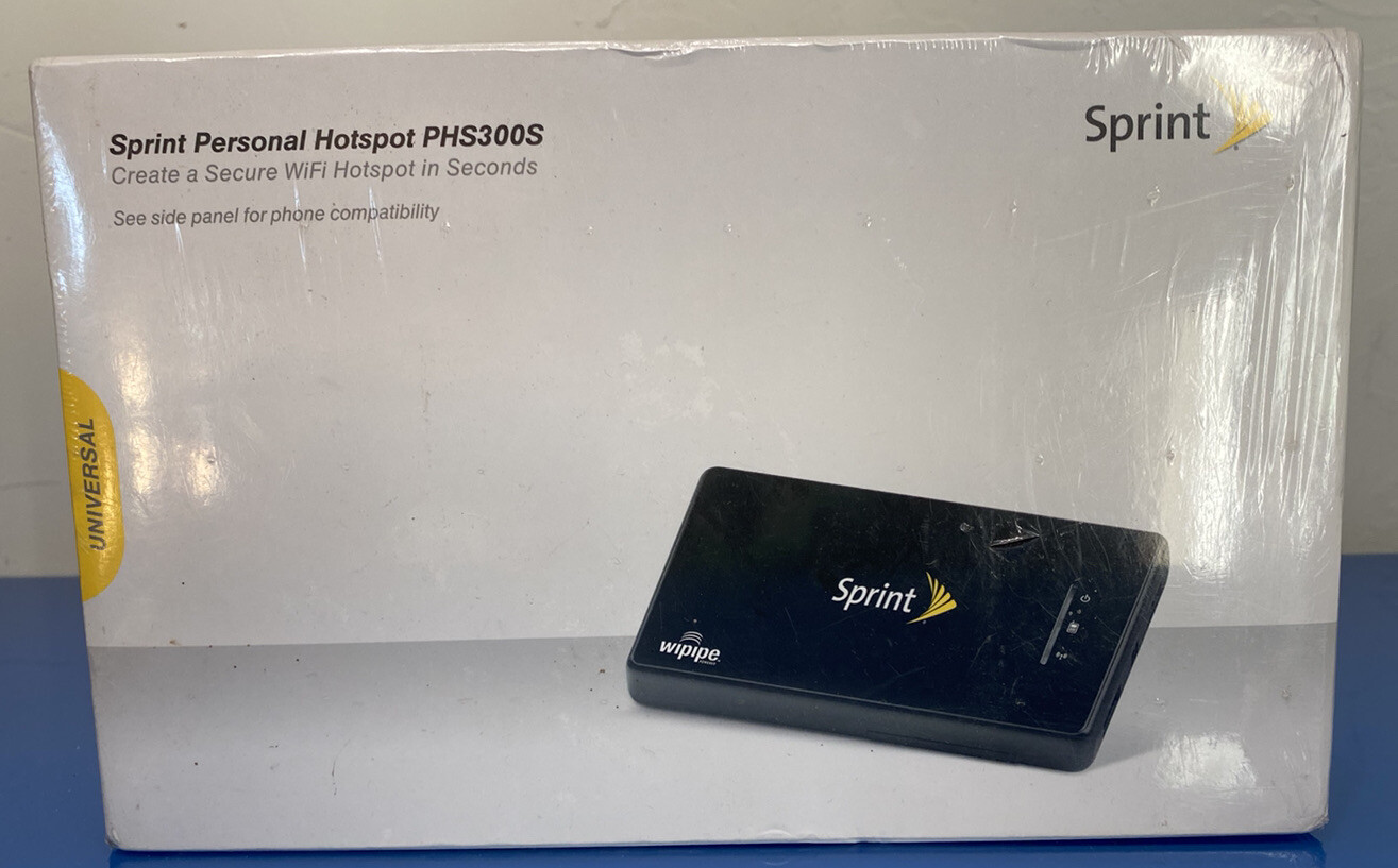 Sprint PHS300S WiFi Personal Hot Spot -NEW Sealed JS1