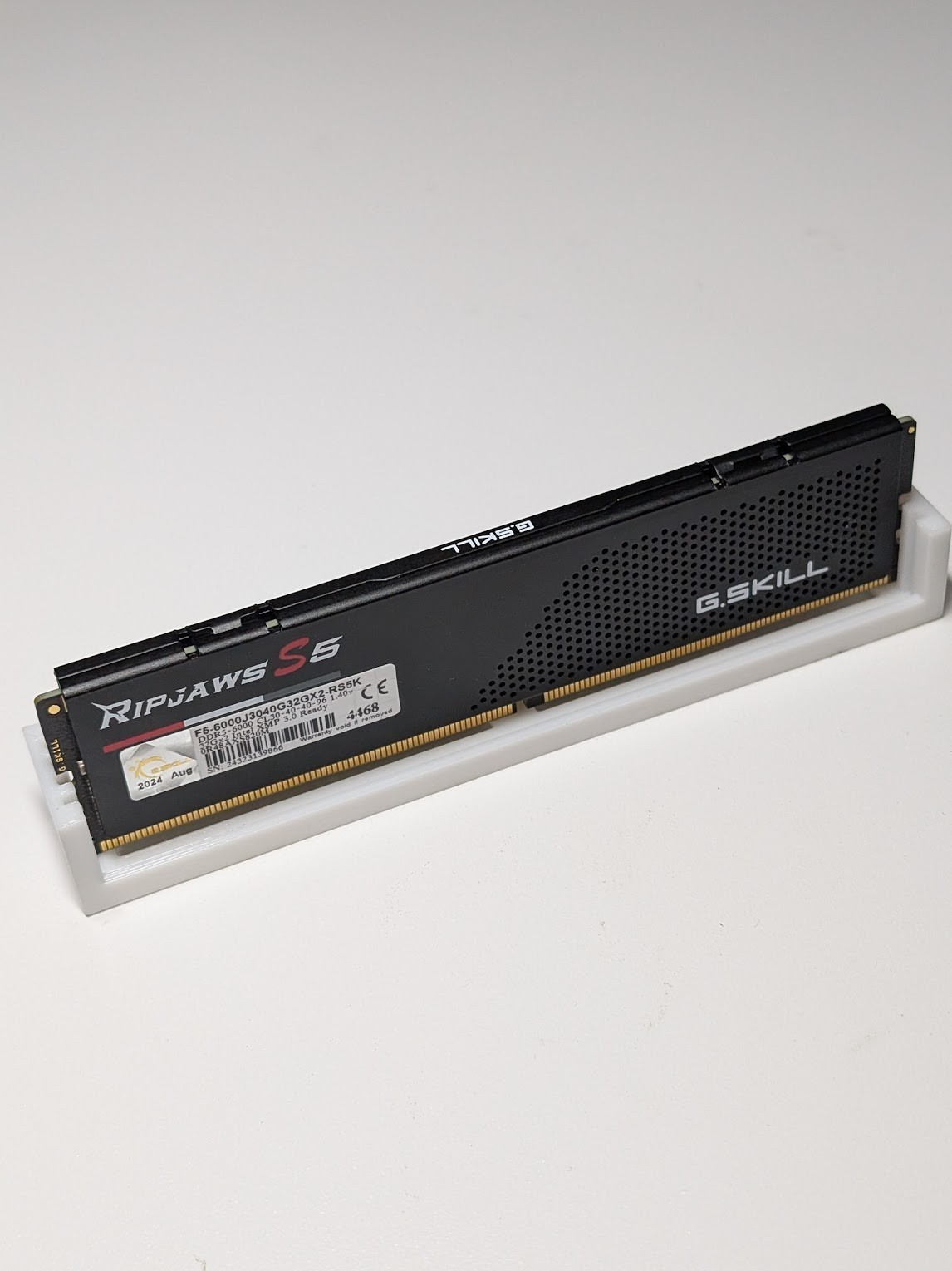 G.Skill Ripjaws S5 32GB 1x32GB DDR5 6000 CL30 XMP 3.0 Intel AMD