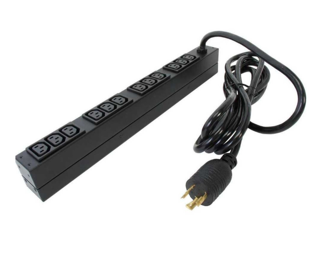 NEW APC AP9566 Basic Rack PDU NEMA L6-20P input and C13 Outlets 208V