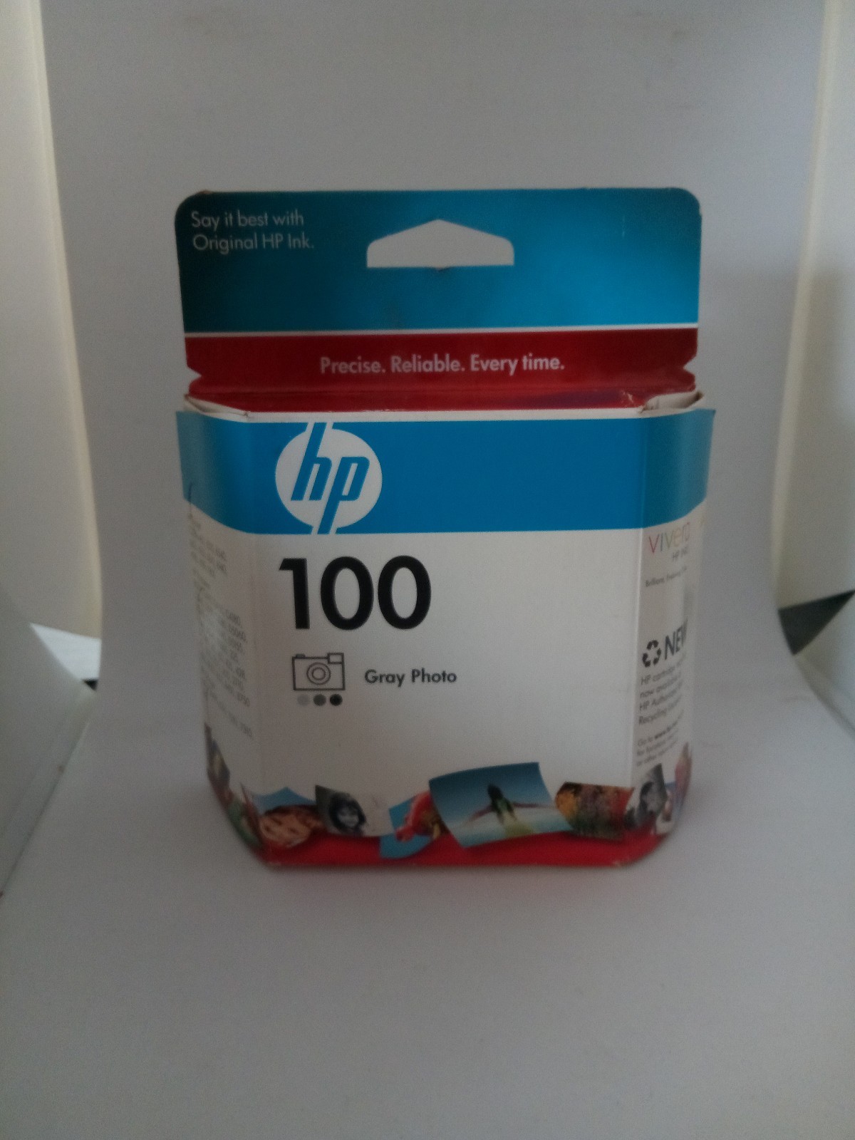 Vivera HP inks Inkjet Print Cartridge 100 Gray Photo prints 80 photos