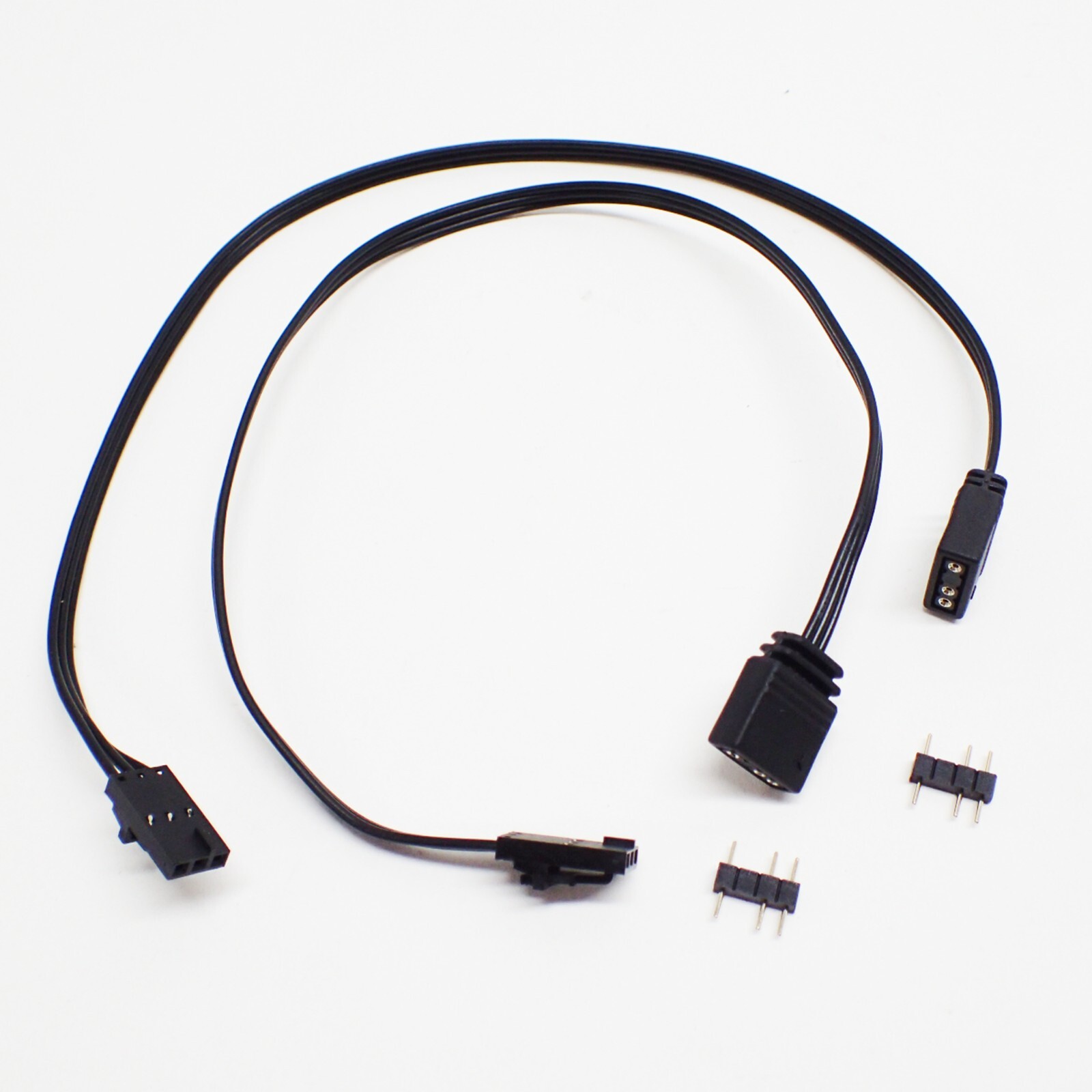 Lot of 2-10 Corsair RGB to Aura/Mystic Light (Motherboard) ARGB Adapter 3 Pin