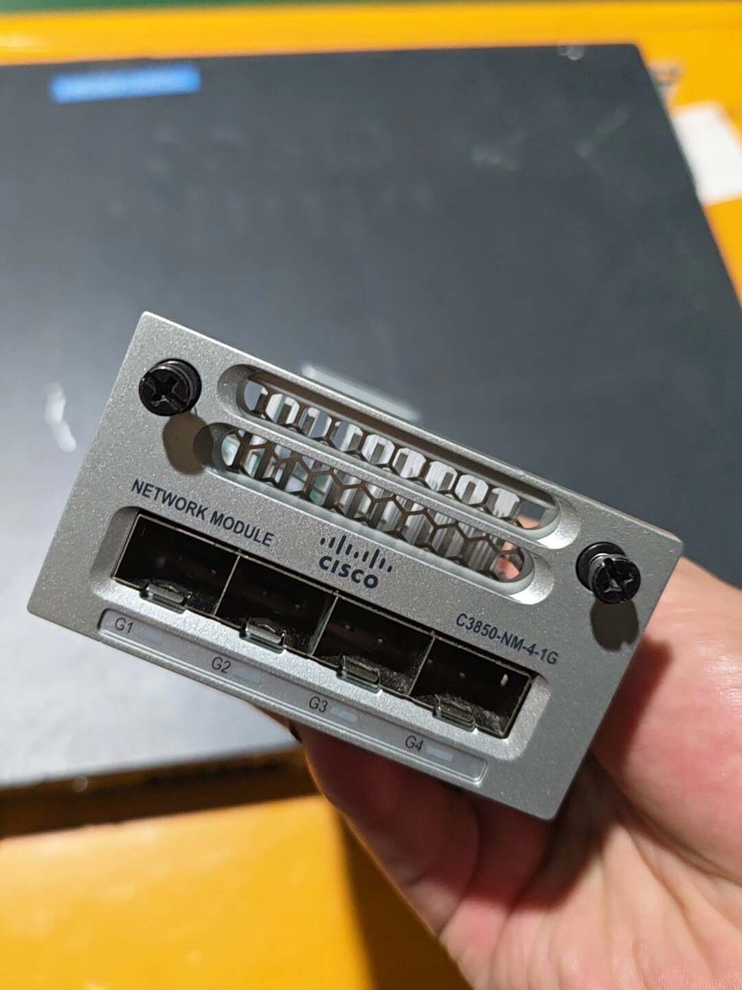 100% Tested - 1PC Genuine Cisco C3850-NM-4-1G Gigabit Network Module