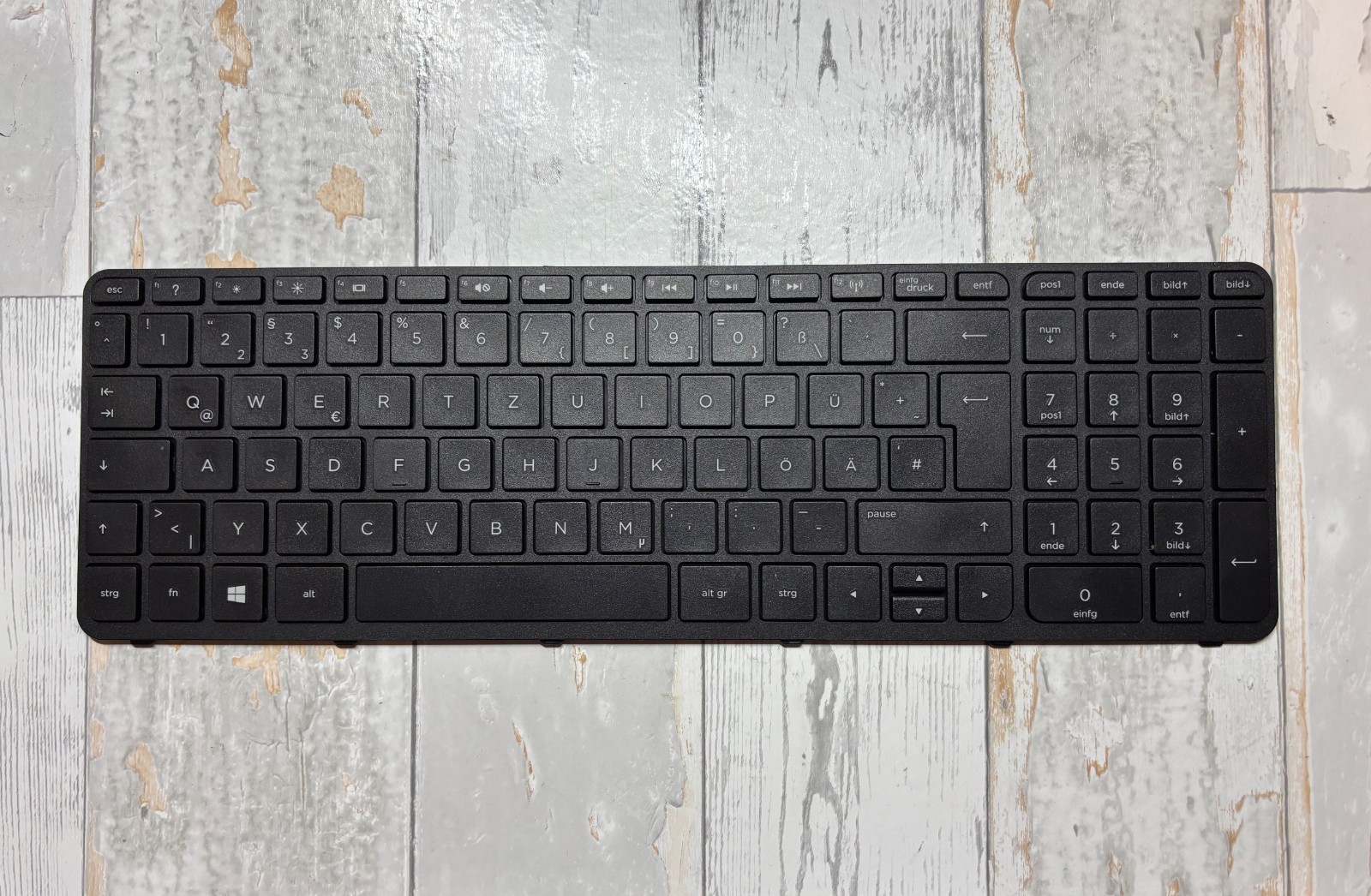 HP Compaq 15-h015ng Genuine DE Keyboard 749658-041 SN7136 PK1314D3A10 Tested