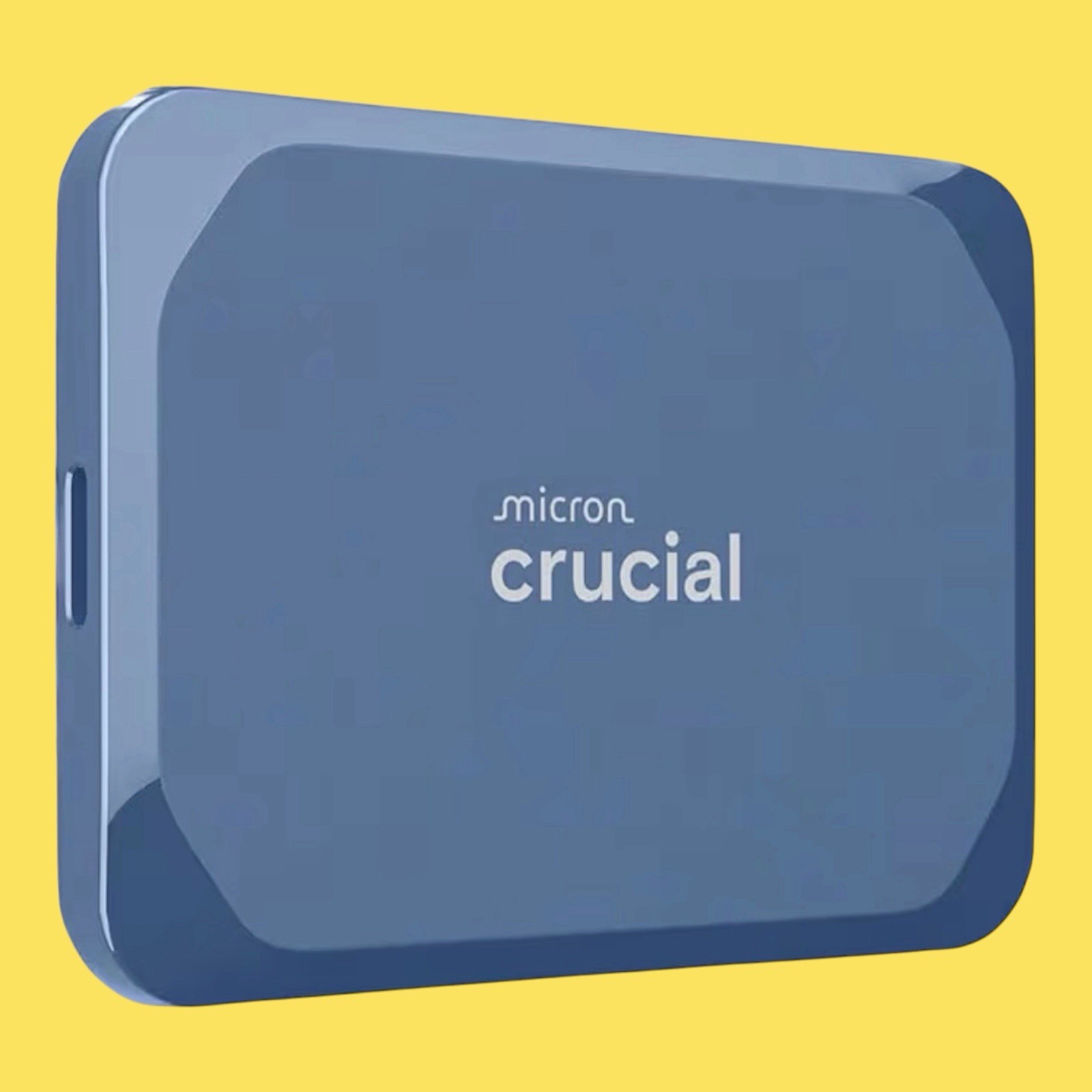 Crucial X10 2TB Portable SSD USB 3.2 USB-C External Solid State Drive - Blue