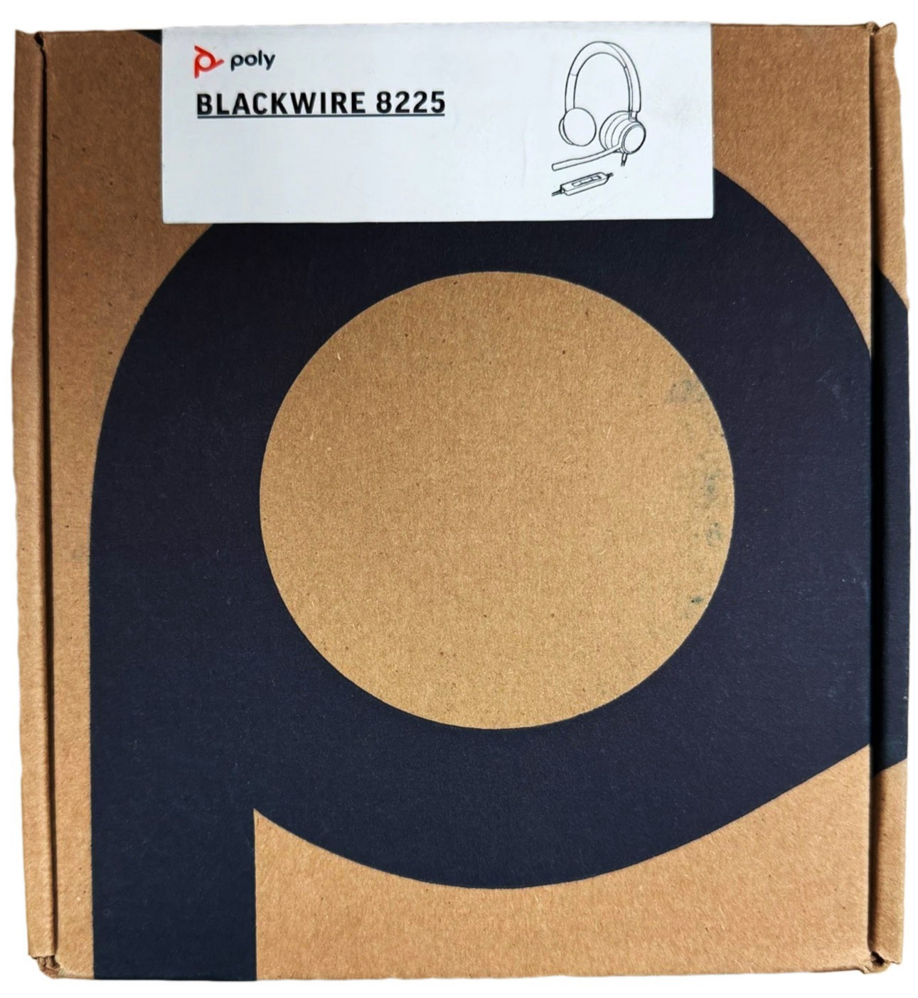 Brand New Poly Blackwire 8225 USB-C Wired On-Ear Active Noise Cancelling Headset