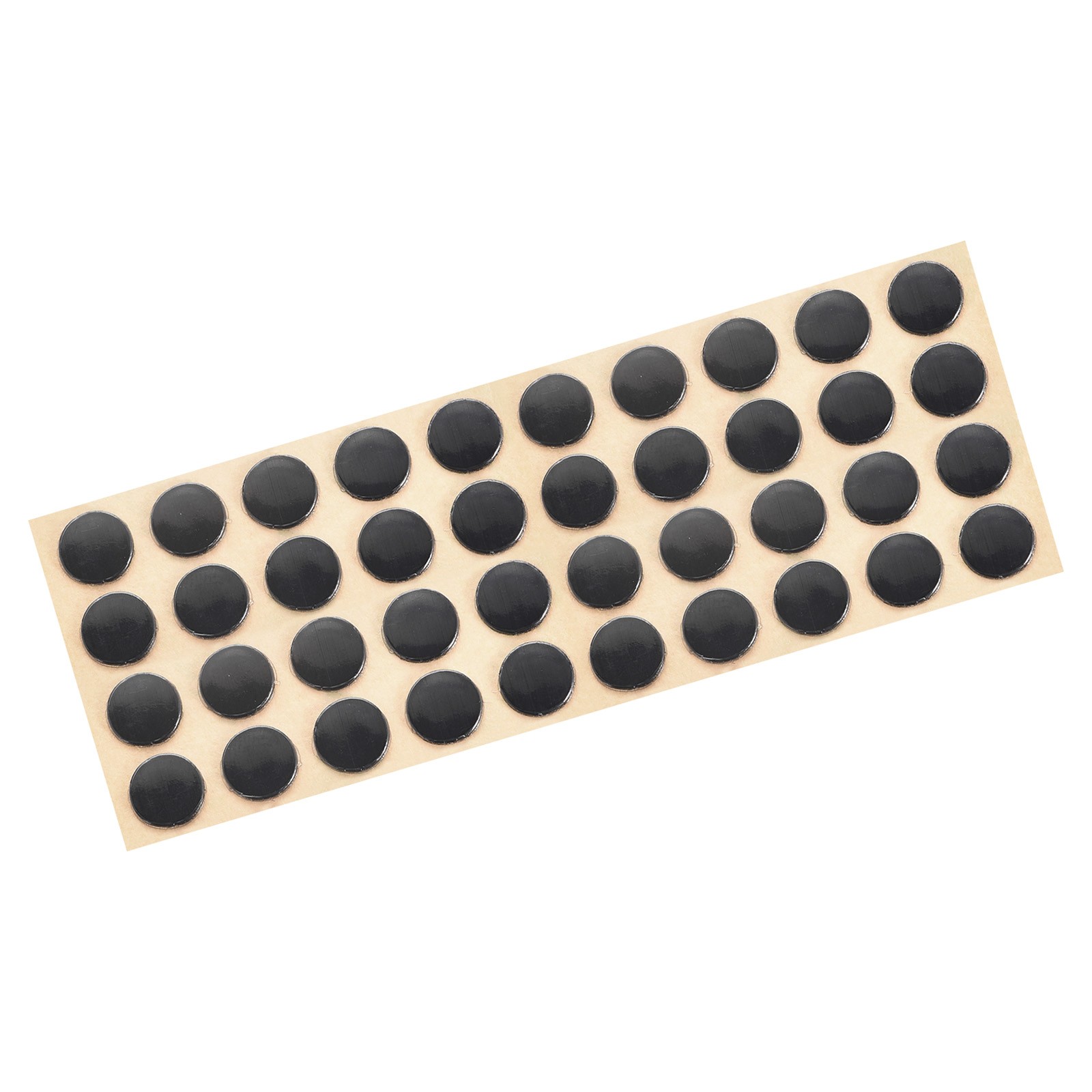 Round Mouse Feet Pads 0.7mm for Gaming Mouse Feet Replacement Black 40 Pcs