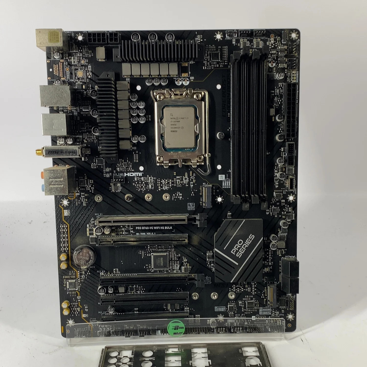 MSi PRO B760-VC WIFI HS BULK LGA 1700 Intel Core i7-14700F 20 Core 2.10GHz ATX