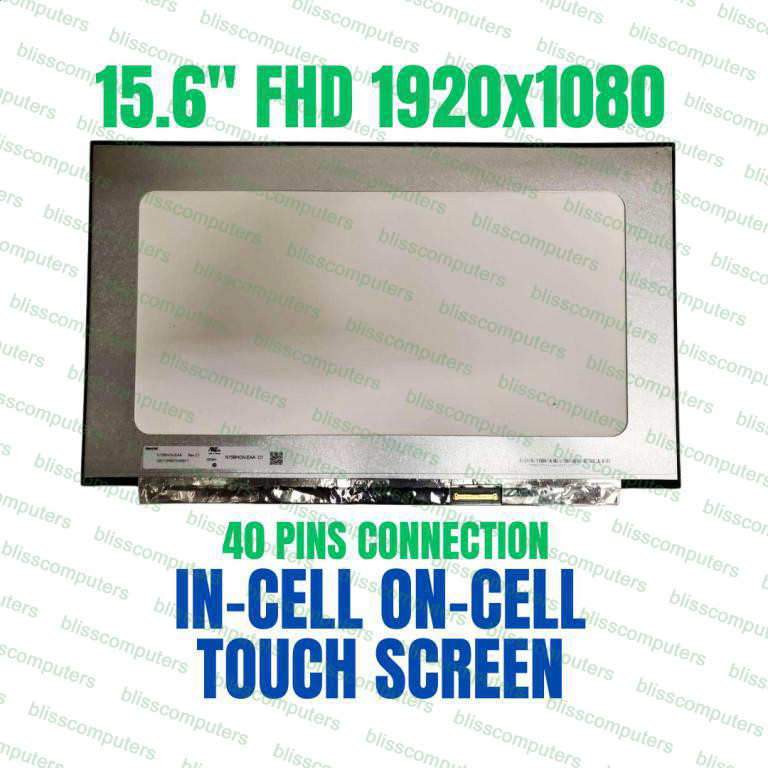 Dell P/N 218WN DP/N 0218WN LP156WF7(SP)(N1) On-Cell Touch LCD Screen 15.6" FHD