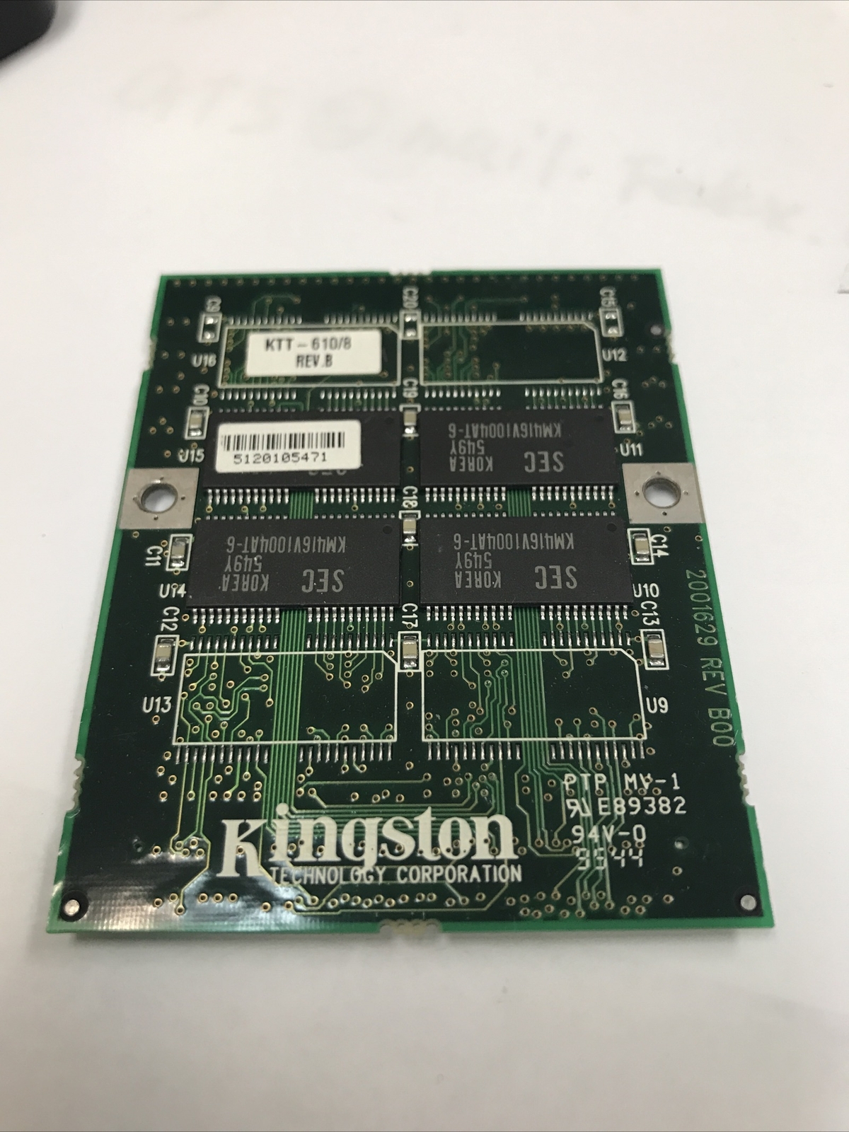 KINGSTON KTT-610/8 8MB MEMORY MODULE TOSHIBA PORTEGE 610CT