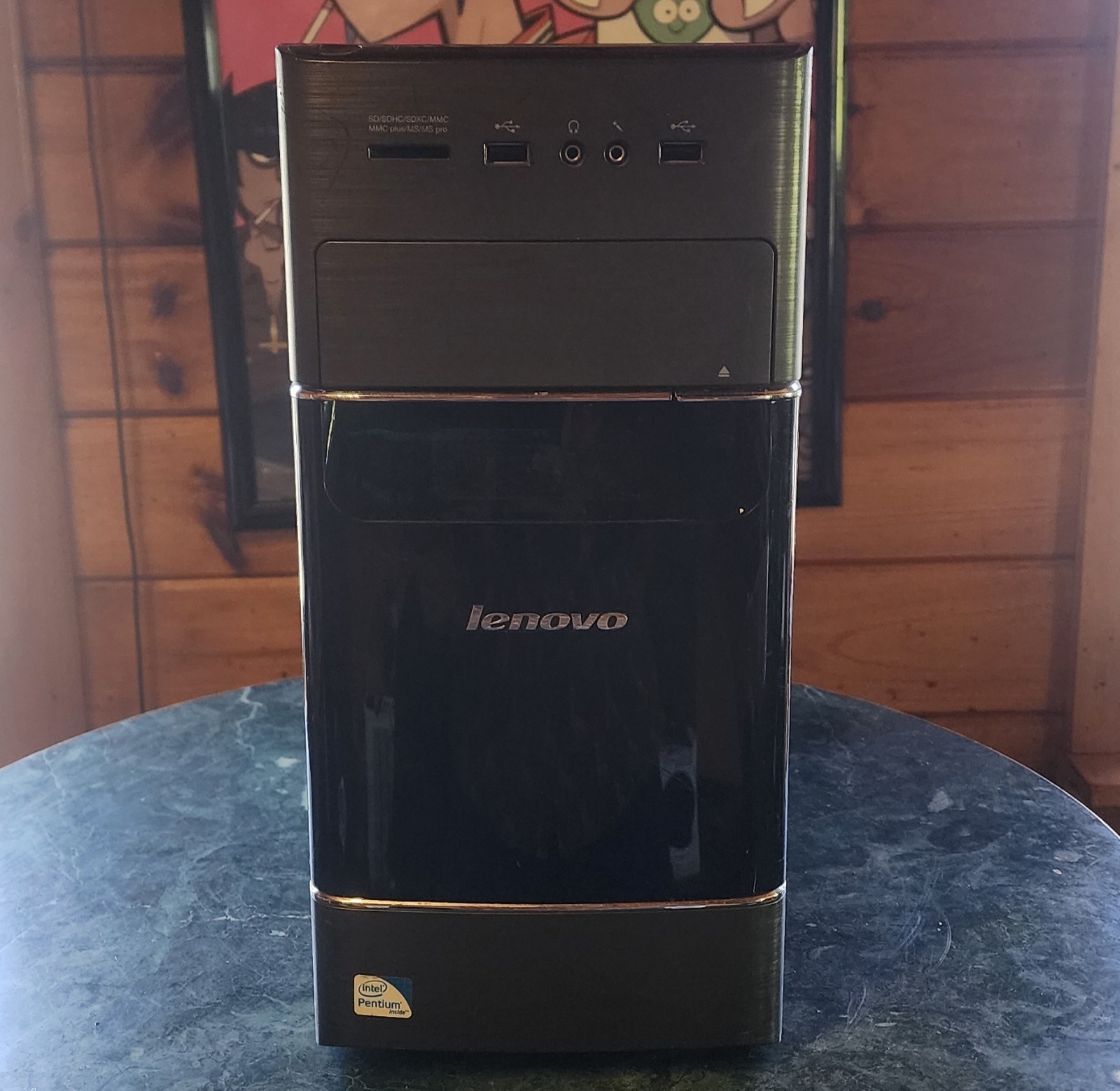 Lenovo H520 Desktop PC 3ghz 8GB 500GB HD Windows 10 • Works Good Condition