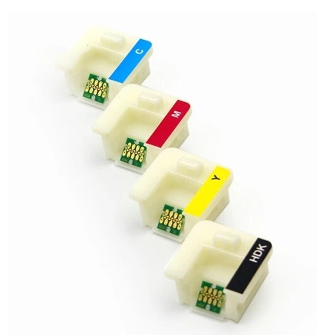 DYE SUBLIMATION INK CHIP FOR  EPSON SureColor F 6200 F 7200 F 9200 F 9370 (CYMK)