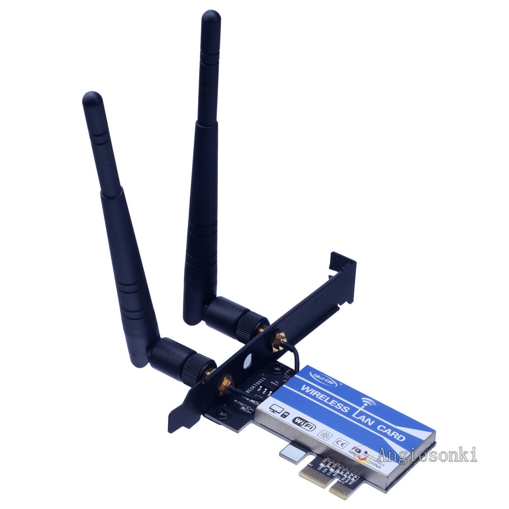 2.4/5ghz Atheros AR9280 AR5BDT92 300Mbps WIFI Card Adapter For Desktop Linux/MAC