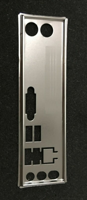 OEM I/O Shield For Biostar A780L3C，P43D3+6.x，A960G+ Motherboard Backplate IO