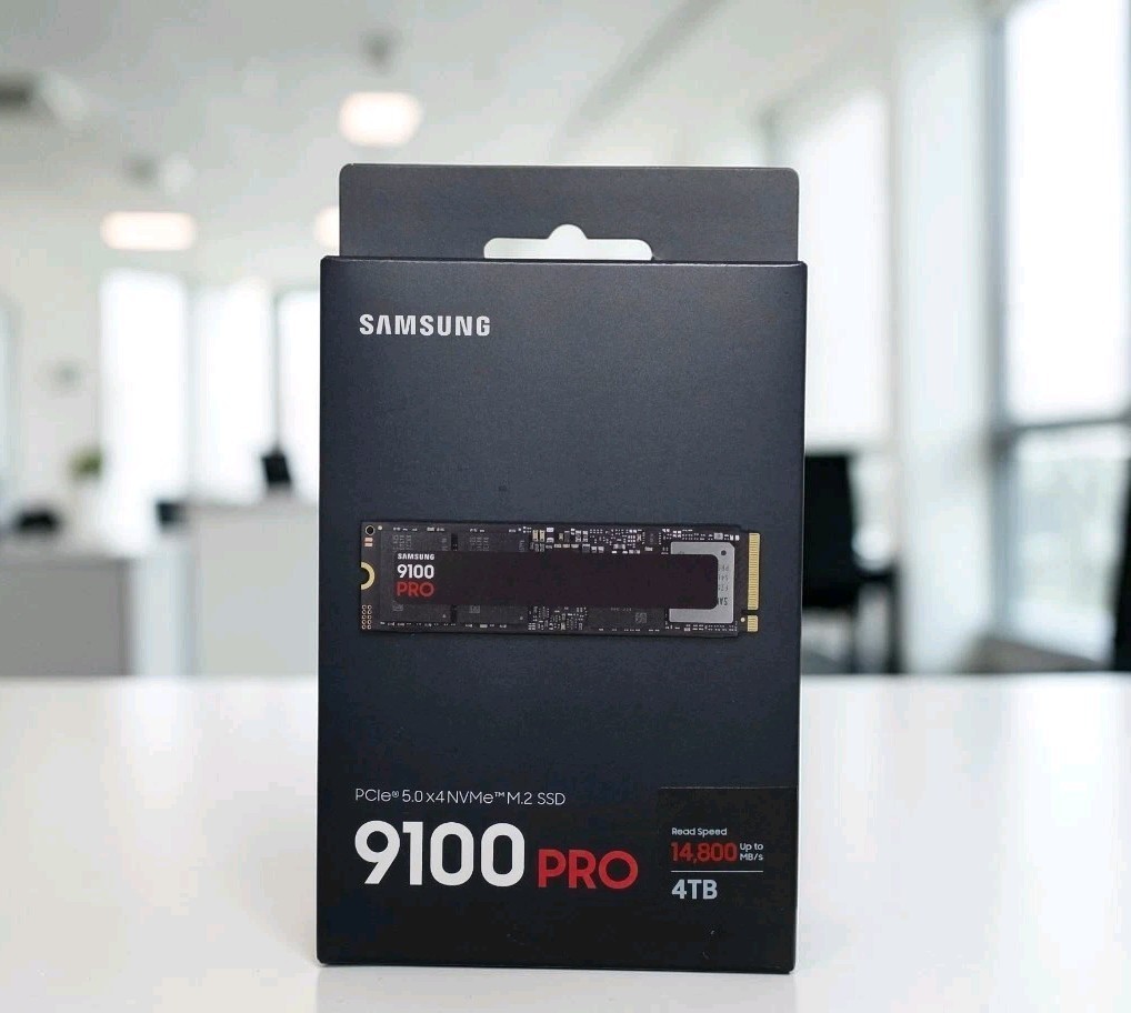 SAMSUNG 9100 PRO 4TB SSD NVMe PCIe 5.0, AI/Gaming/Workstation/Up to 14,800MB/s🔥