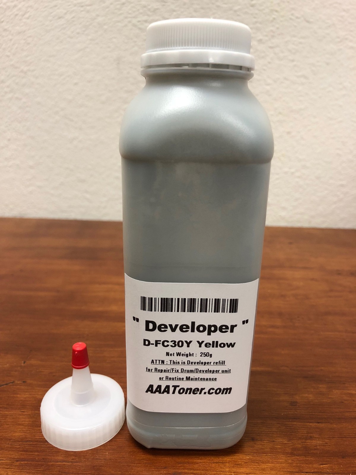 D-FC30-Y Yellow Developer Refill for Toshiba e-Studio 2051C, 2551C, 2050C, 2550C