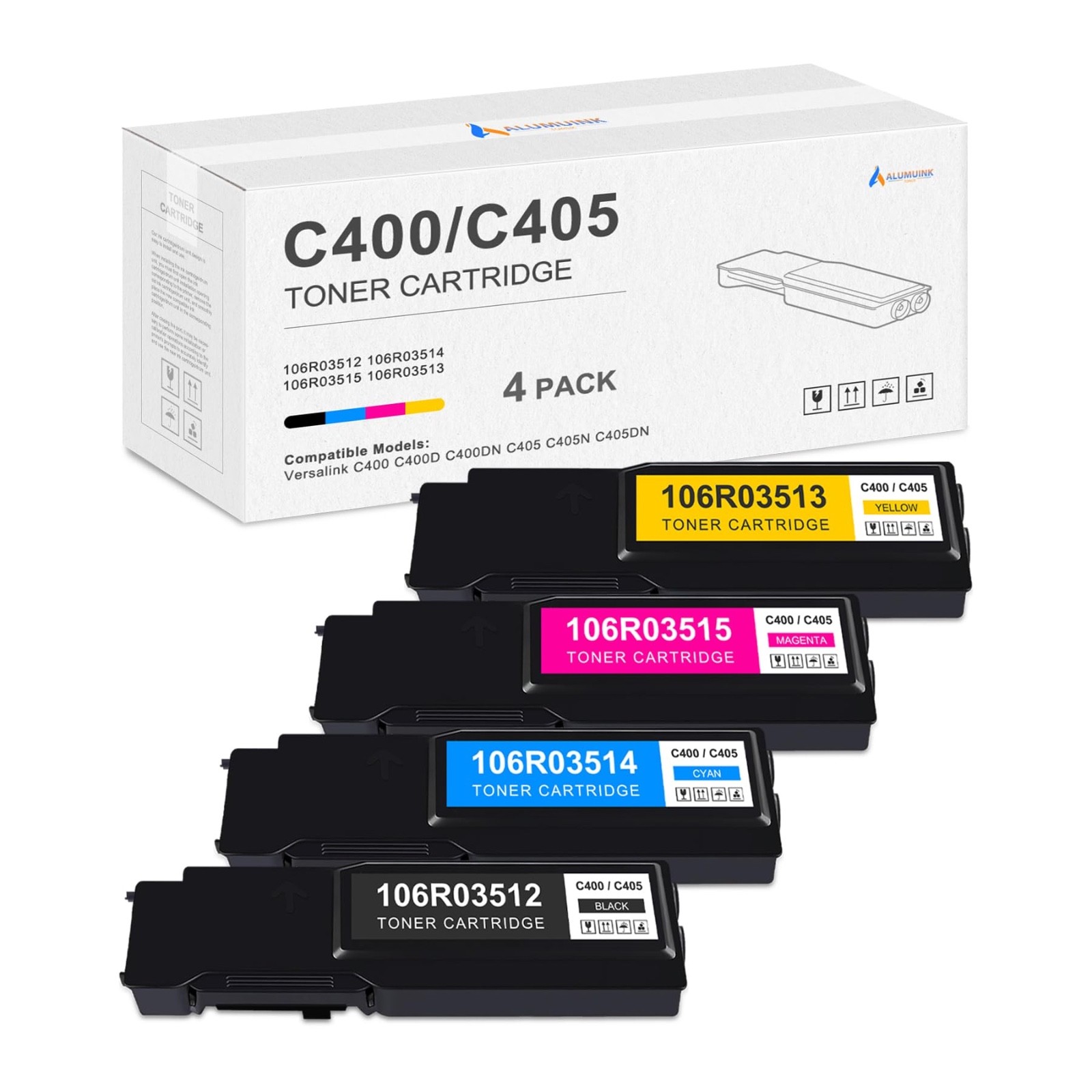 C400/C405 Toner Cartridges for Xerox Versalink C400D C400DN C405N C405DN Printer