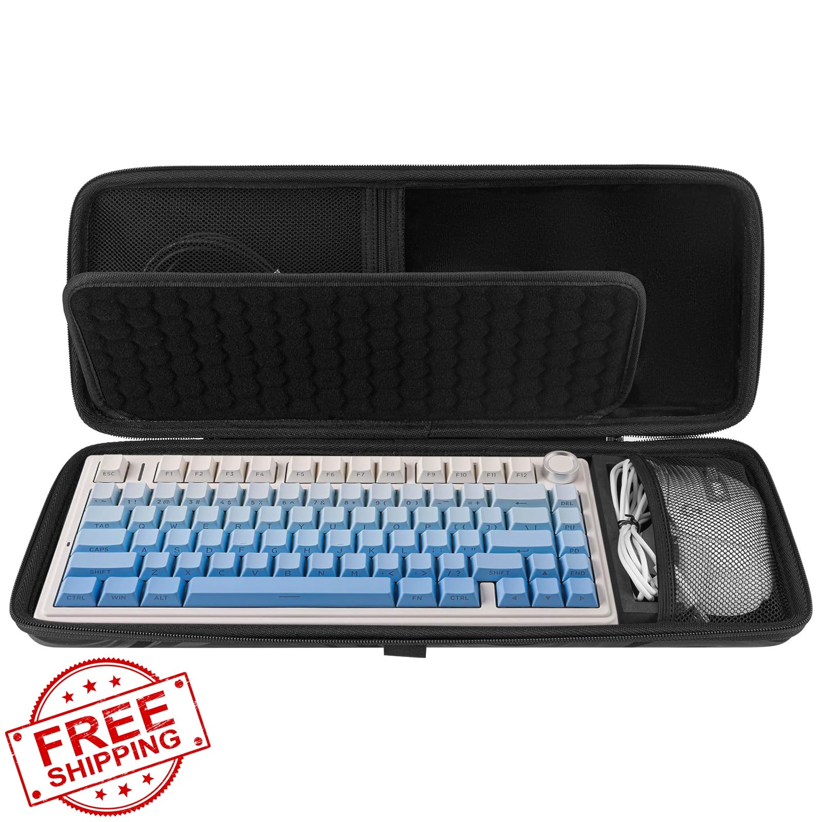 TOCCOOL 84 Key 75% Mechanical Keyboard Case