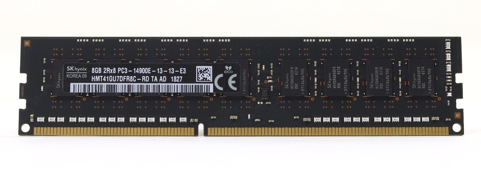 SK Hynix 8GB 2Rx8 PC3-14900E-13-13-E3 ECC Unbuffered Server RAM HMT41GU7DFR8C-RD