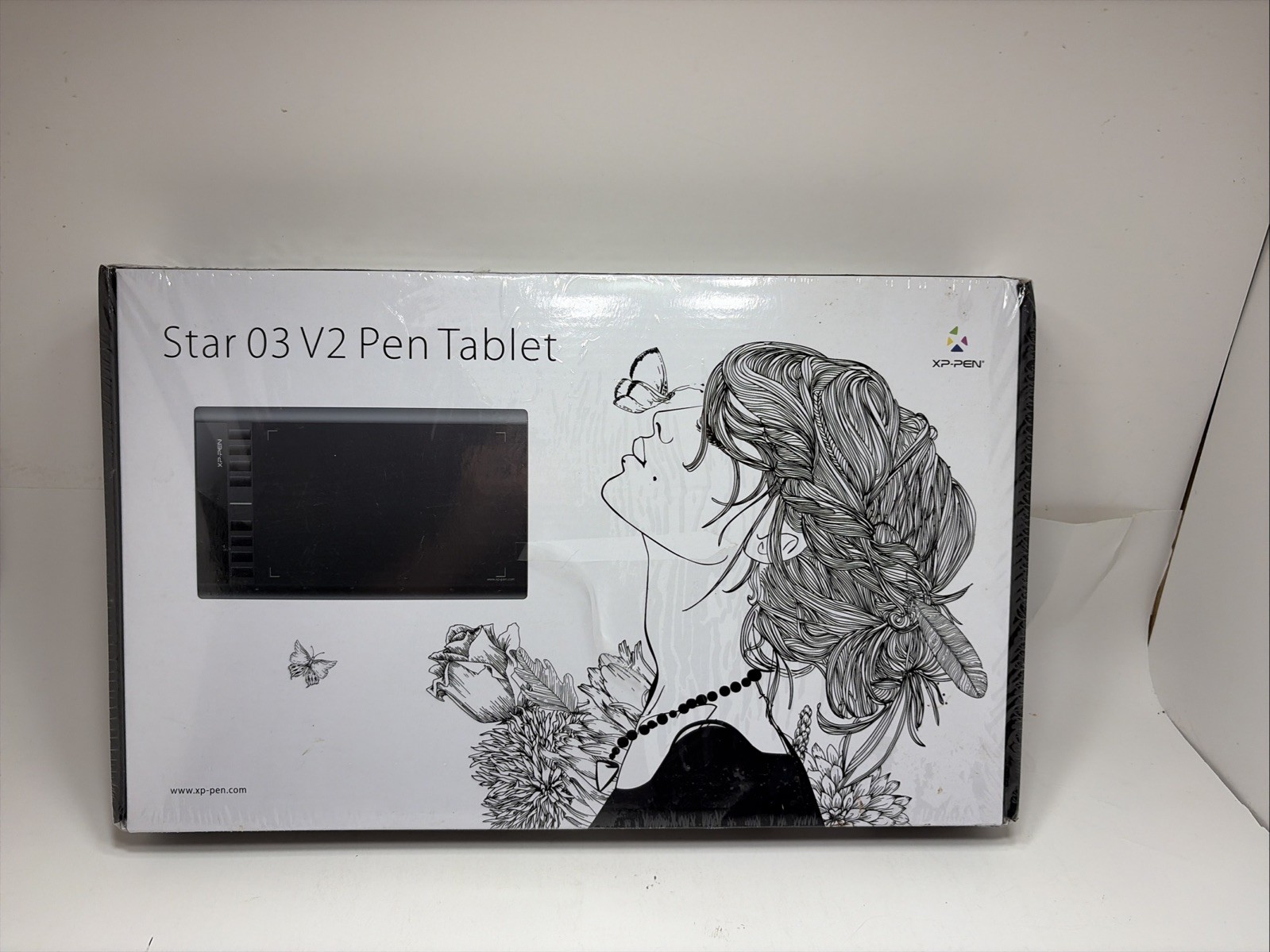 Xp-pen Star 03 V2 Drawing Pen Tablet With 8192 Levels Pen Sealed