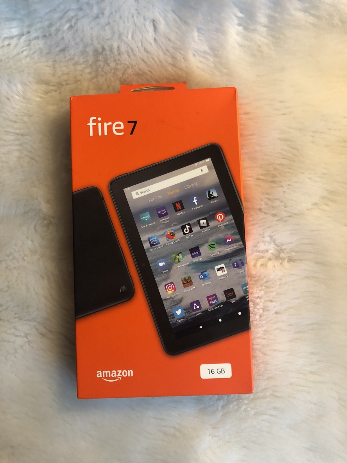 Amazon Fire 7 12th Gen 16GB Black With Alexa