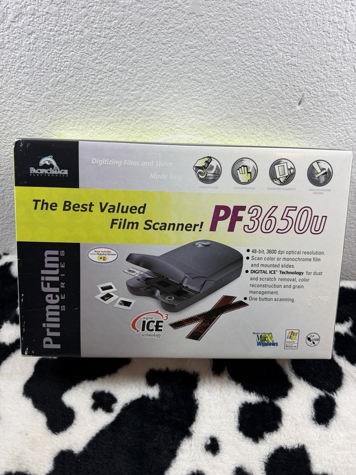 Pacific Image PrimeFilm PF3650u 35mm Film and Slide Scanner