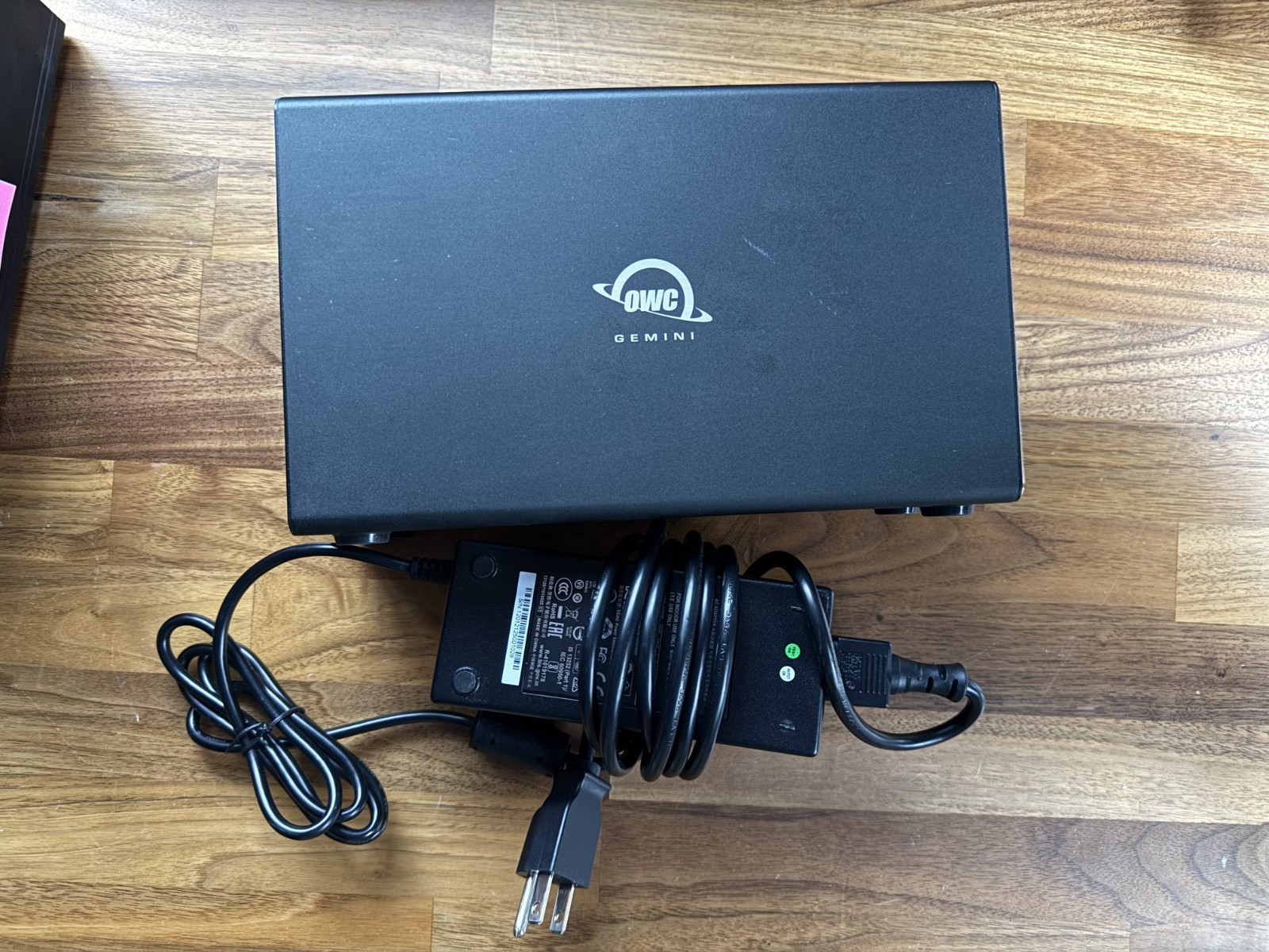 OWC Gemini Enclosure, 36TB Thunderbolt 3 RAID 2x18TB WD Ultrastar HC550