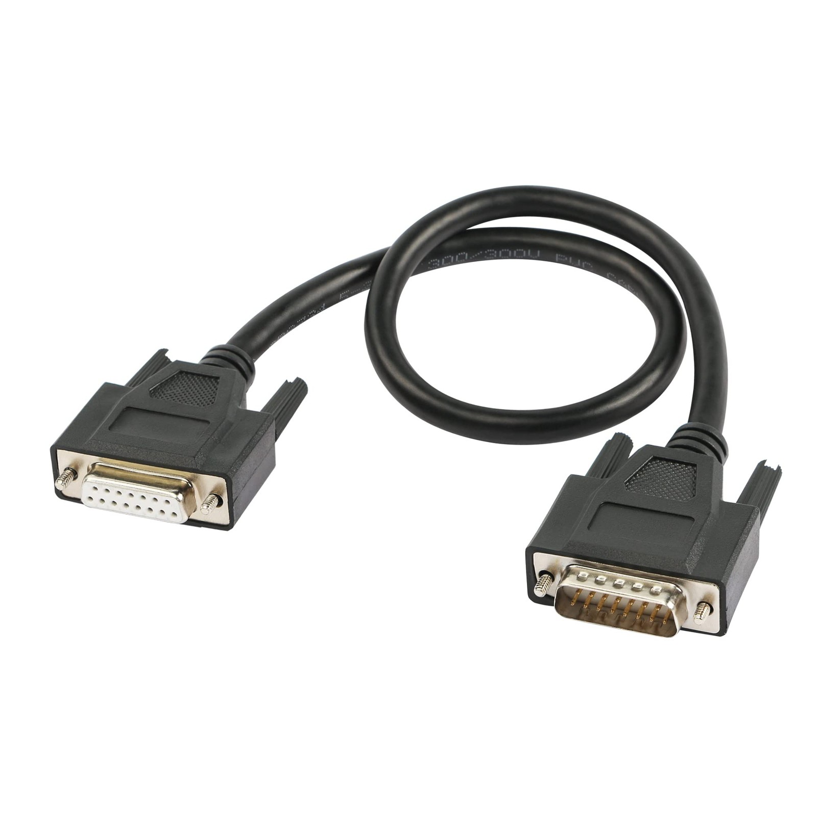 RIIEYOCA DB15 Male to Female Serial Cable, Male to Female 15 Pin Gold Plated ...