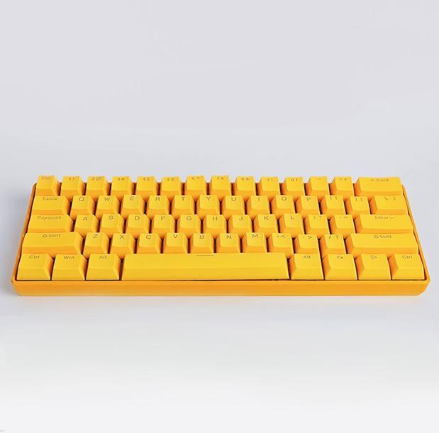 Yellow Cute Duck Mechanical Keyboard Press Crow USB Interface Keyboard Collected