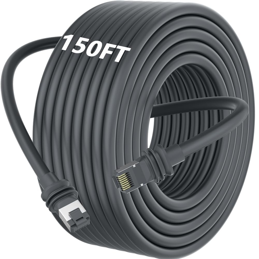 OwlTree Starlink Gen 3 Cable, 150FT RJ45 Ethernet Replacement Extension Cable