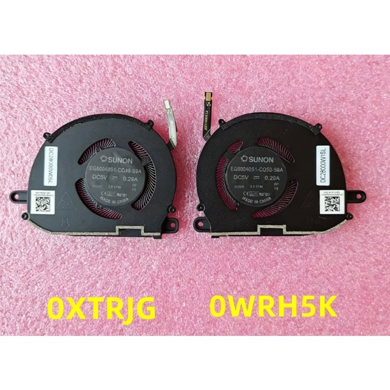 New For Dell XPS13 Plus 9320 GDO31 CPU Cooling Fan Cooler 0XTRJG 0WRH5K