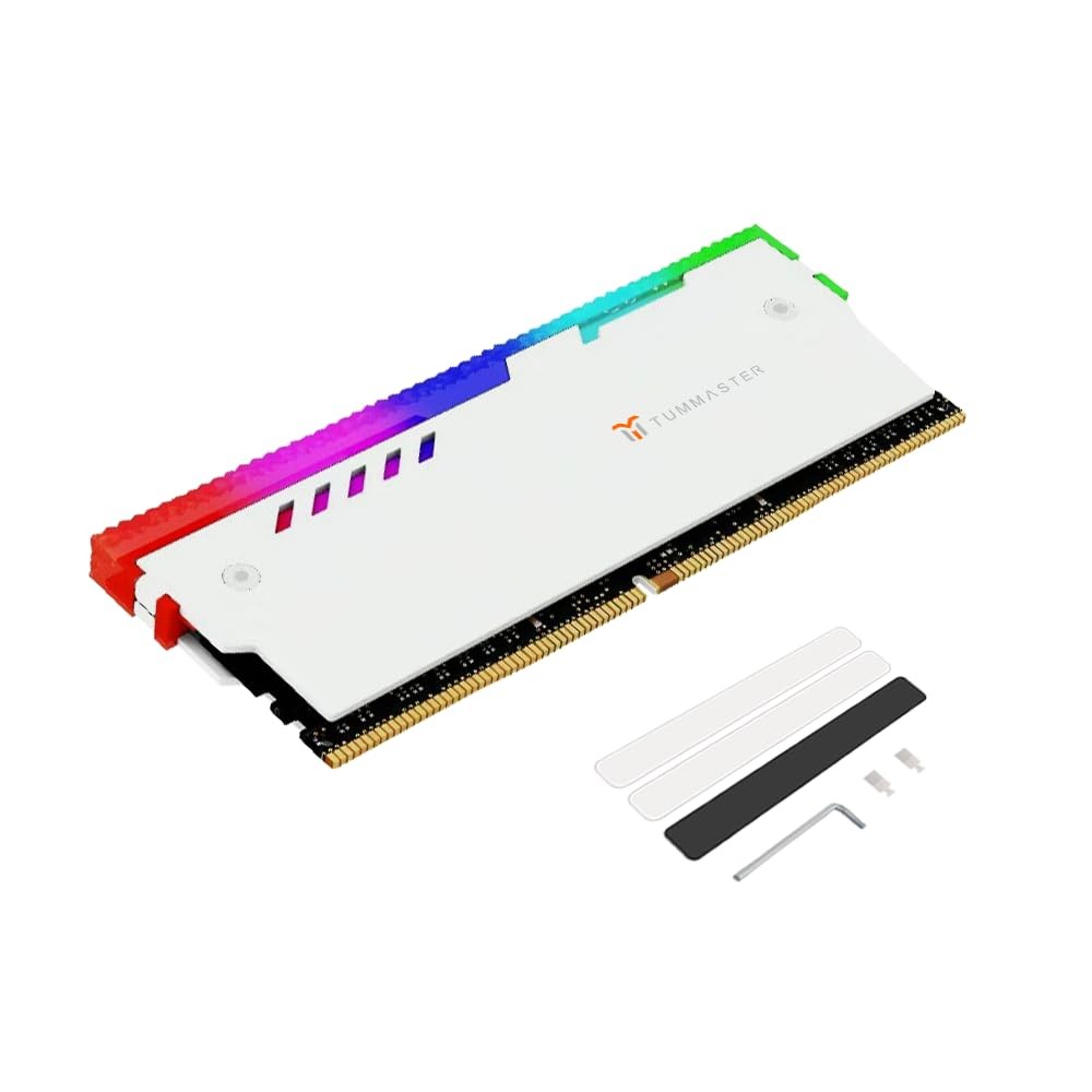 5V 3PIN RAM Heatsink Memory Cooler for PC DDR3 DDR4 DDR5 RAM Cooling Mod Upgrade