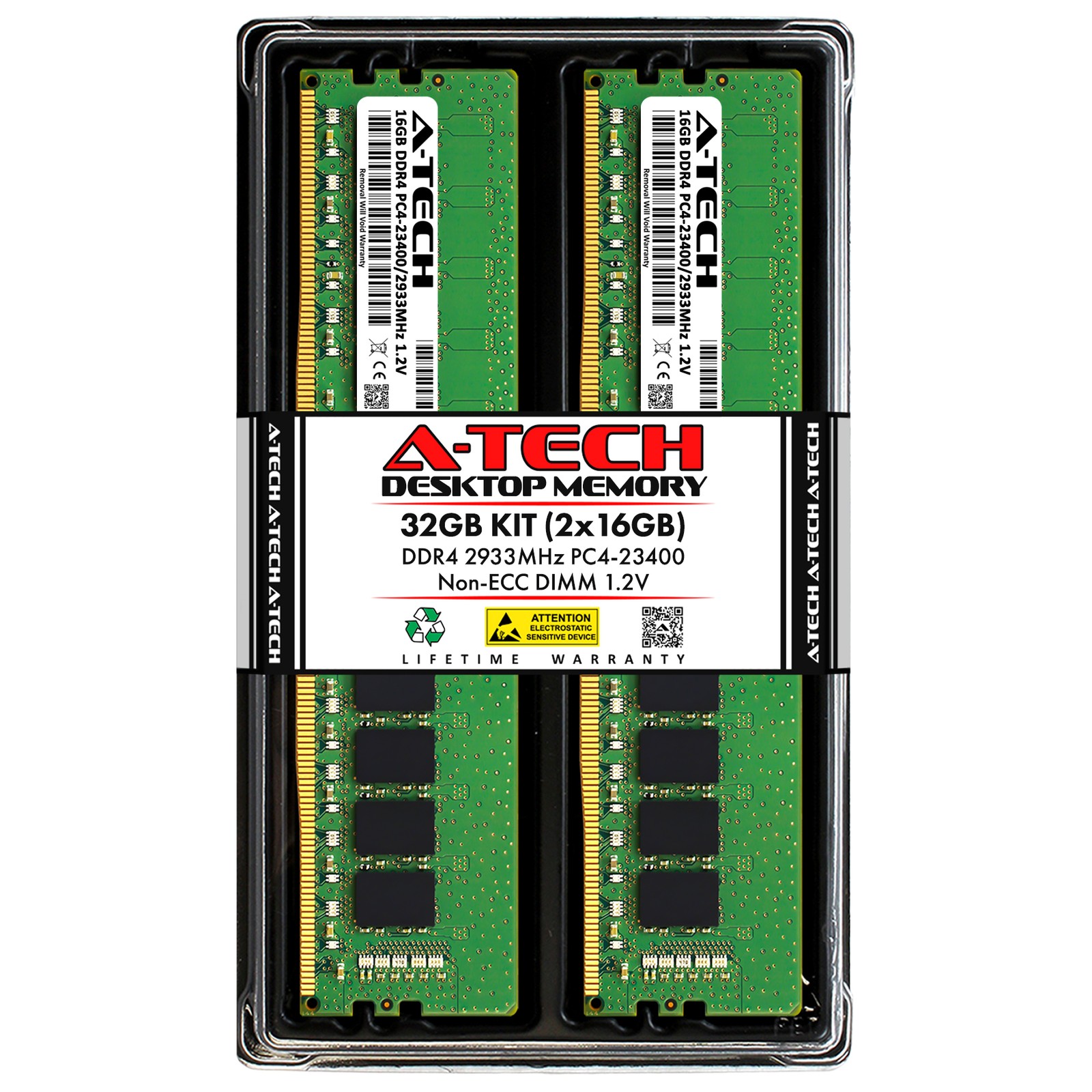 32GB 2x 16GB DDR4-2933 Dell Inspiron 3880 3881 5676 Memory RAM