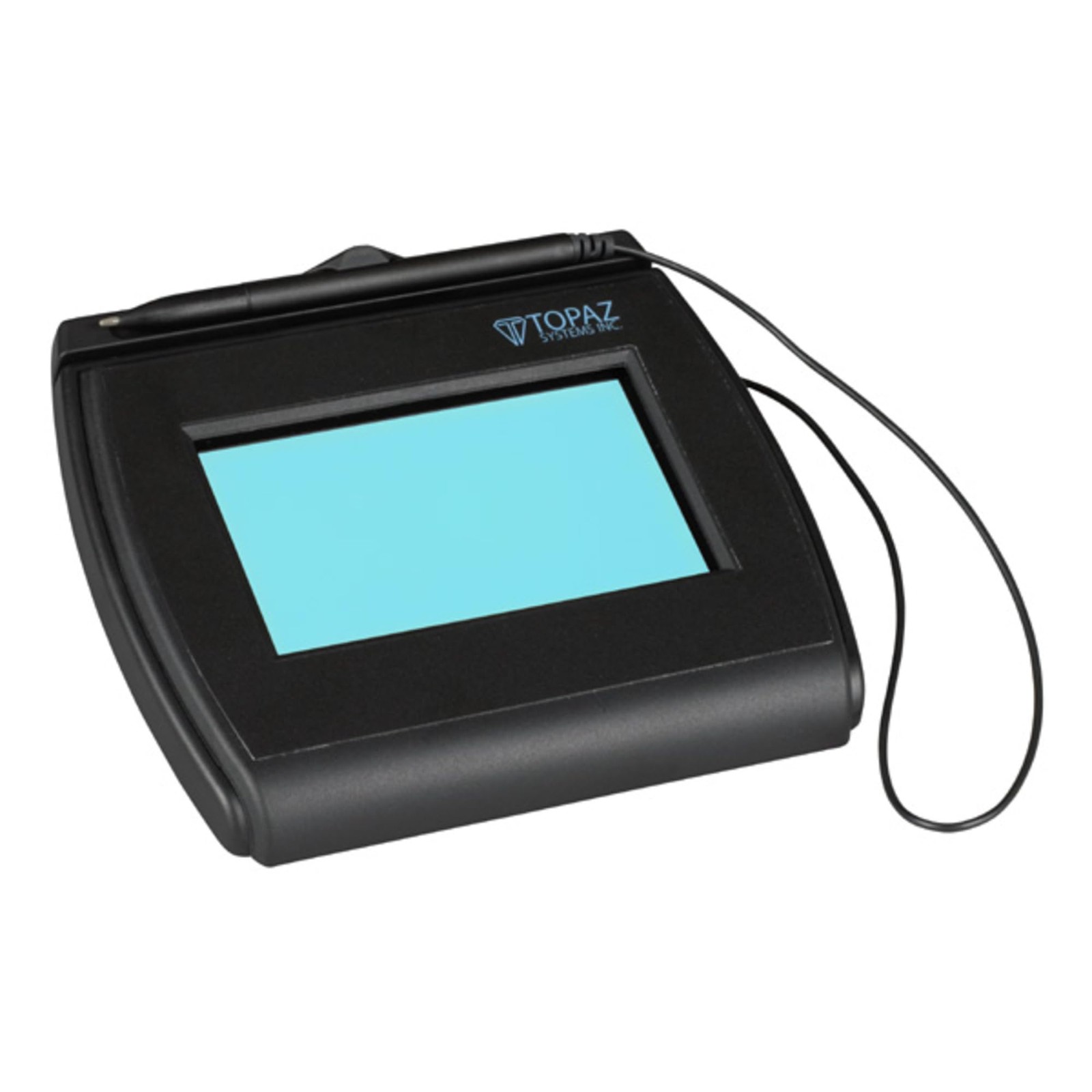 Topaz T-LBK750-BHSB-R Backlit 4x3 LCD Signature Capture Pad Dual Serial/USB