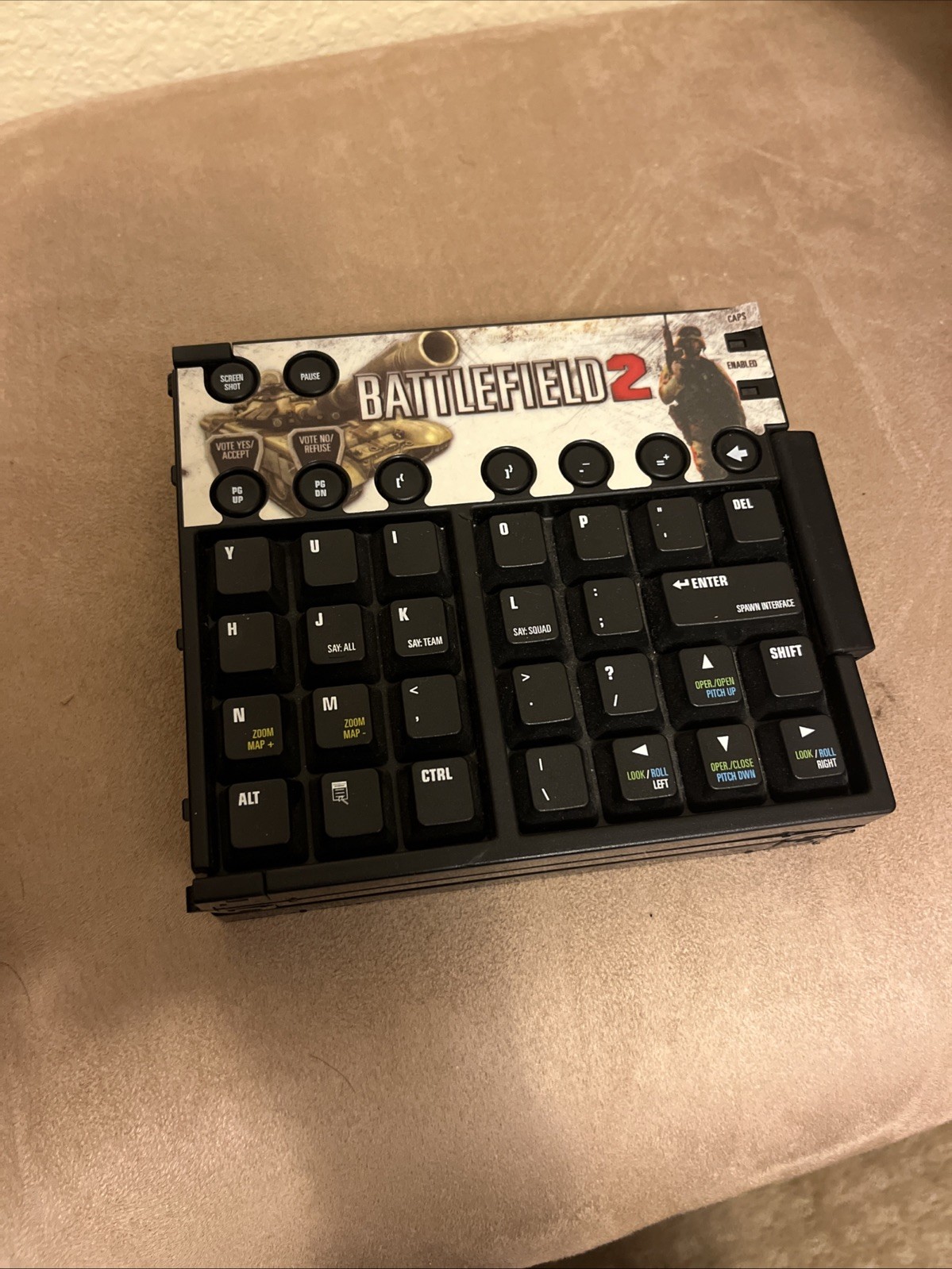 Battlefield 2 Collapsible Keyboard Z Board Keyboard Only