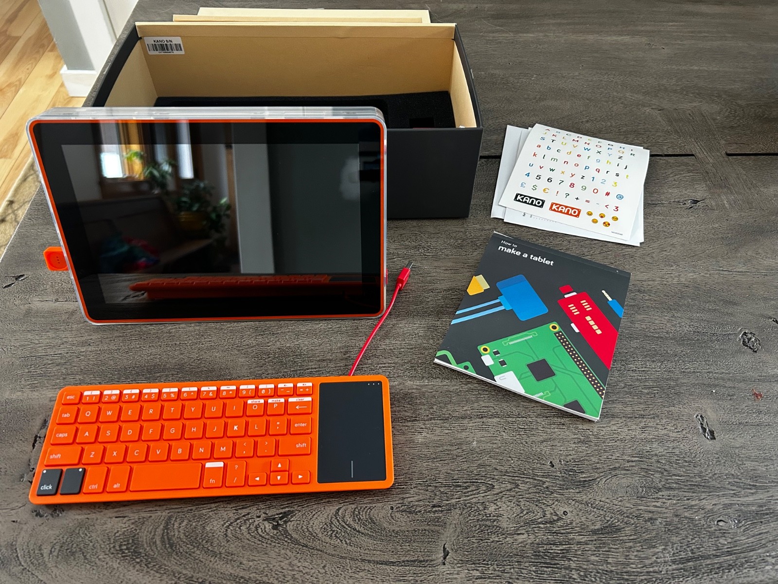 Kano build a tablet, kids tablet, great condition