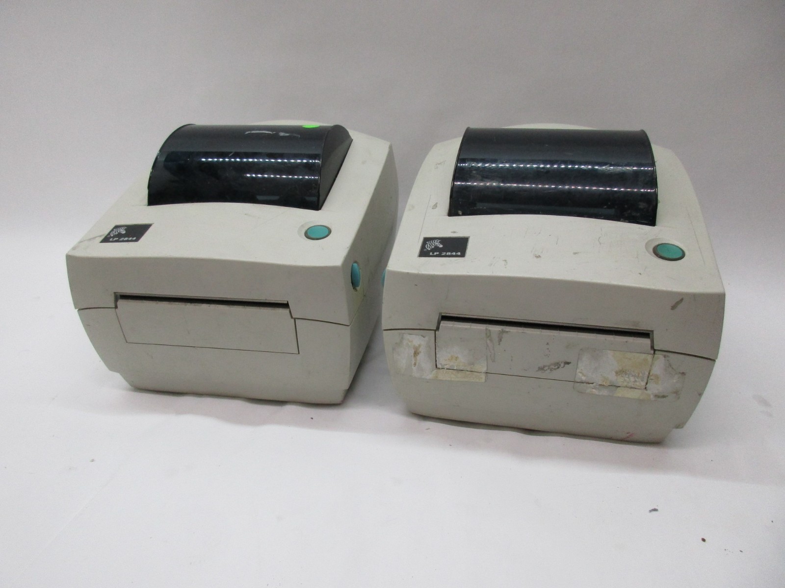 LOT-2 ZEBRA LP2844 THERMAL LEBEL PRINTER 2844-20300-0001 T5-B16