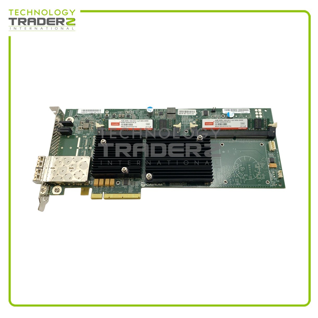 CN6870C-210NV-M8-3.0-G Cavium 2Port 10G 8MB Interface Card W/ 2x M3MT-4GSS0CPC-E