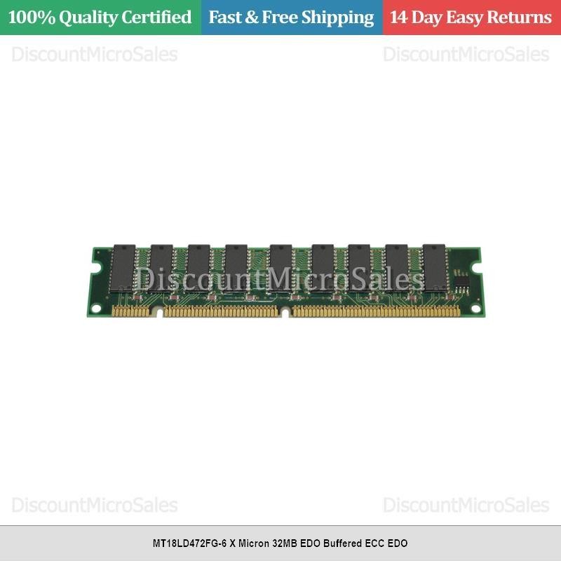 MT18LD472FG-6 X Micron 32MB EDO Buffered ECC EDO