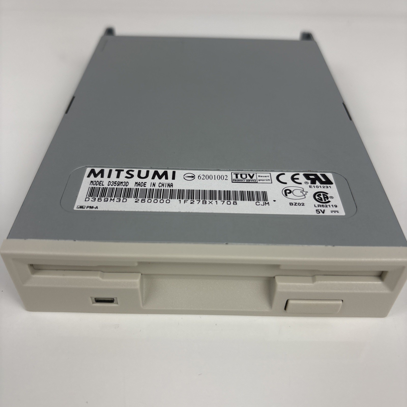 MITSUMI D359M3D 1.44Mb 3.5" White Internal Floppy DIsk Drive PC/286/286/486/586