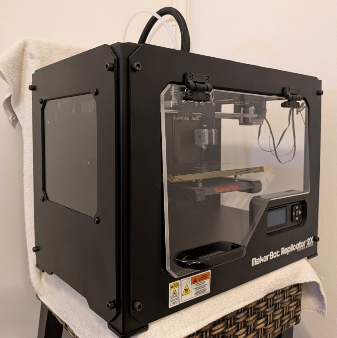 MakerBot Replicator 2X Experimental 3D Printer - for repair or parts