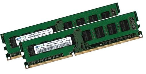 2x 4GB 8GB RAM Fujitsu Siemens ESPRIMO P2760 (D2415) DDR3 1333Mhz PC3-10600U