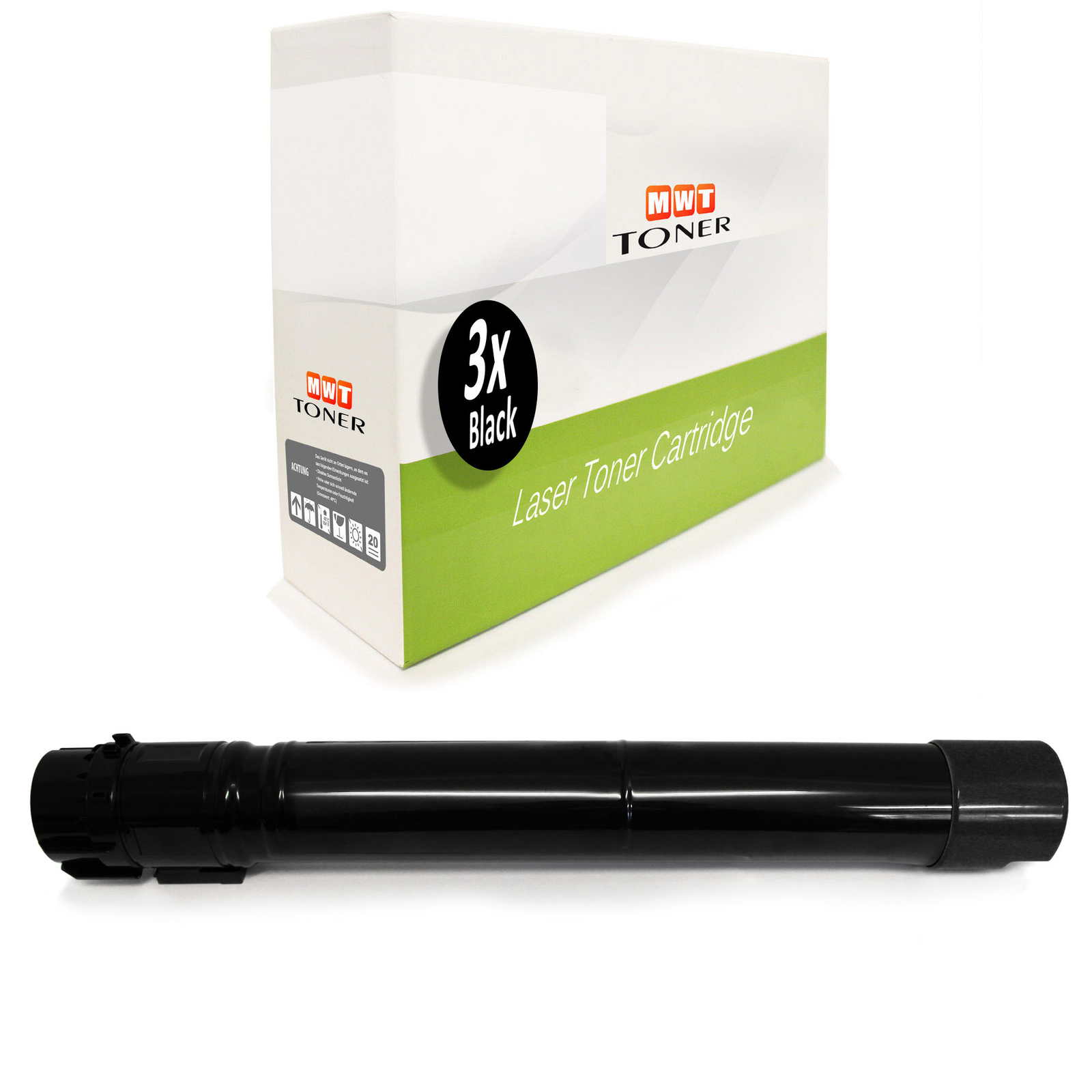 3X Cartridge BLACK For Lexmark X-952-DE X-954-DHE X-954-DE X-952-DTE X-952-DHE