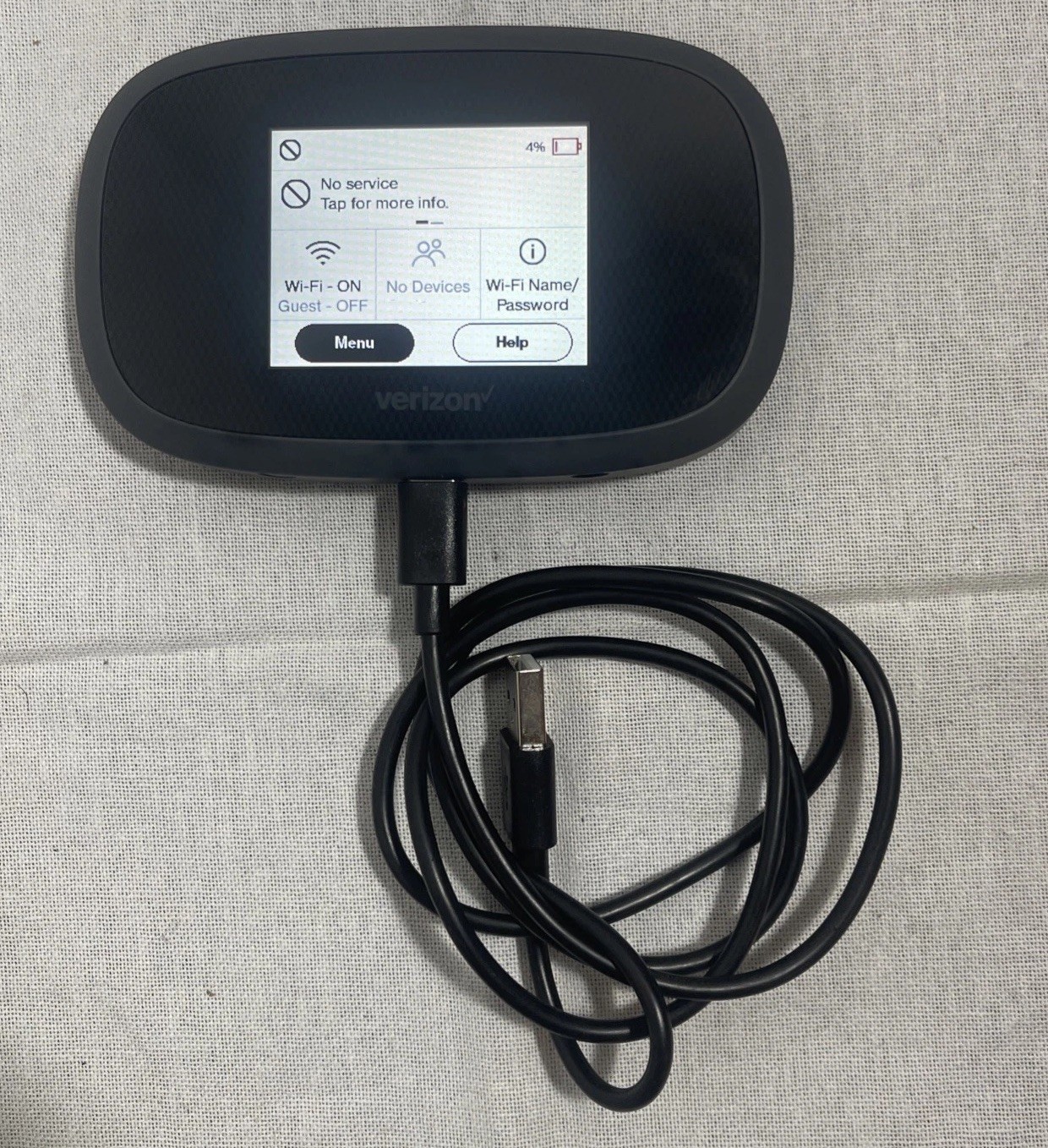 Verizon MIFI 8800L Jetpack MiFi 8800L LTE Mobile Hotspot With Charger And Batter