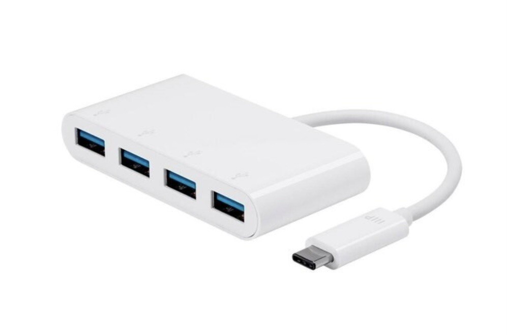Monoprice USB-C 3 Port USB 3.0 Hub & Gigabit Ethernet Adapter