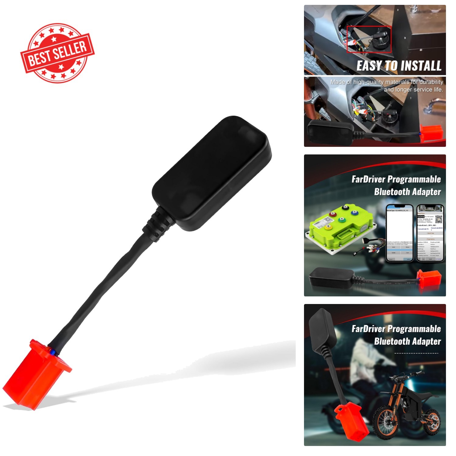 Plug and Play Bluetooth Adapter for E-Bike Diagnostics - User-Friendly Design