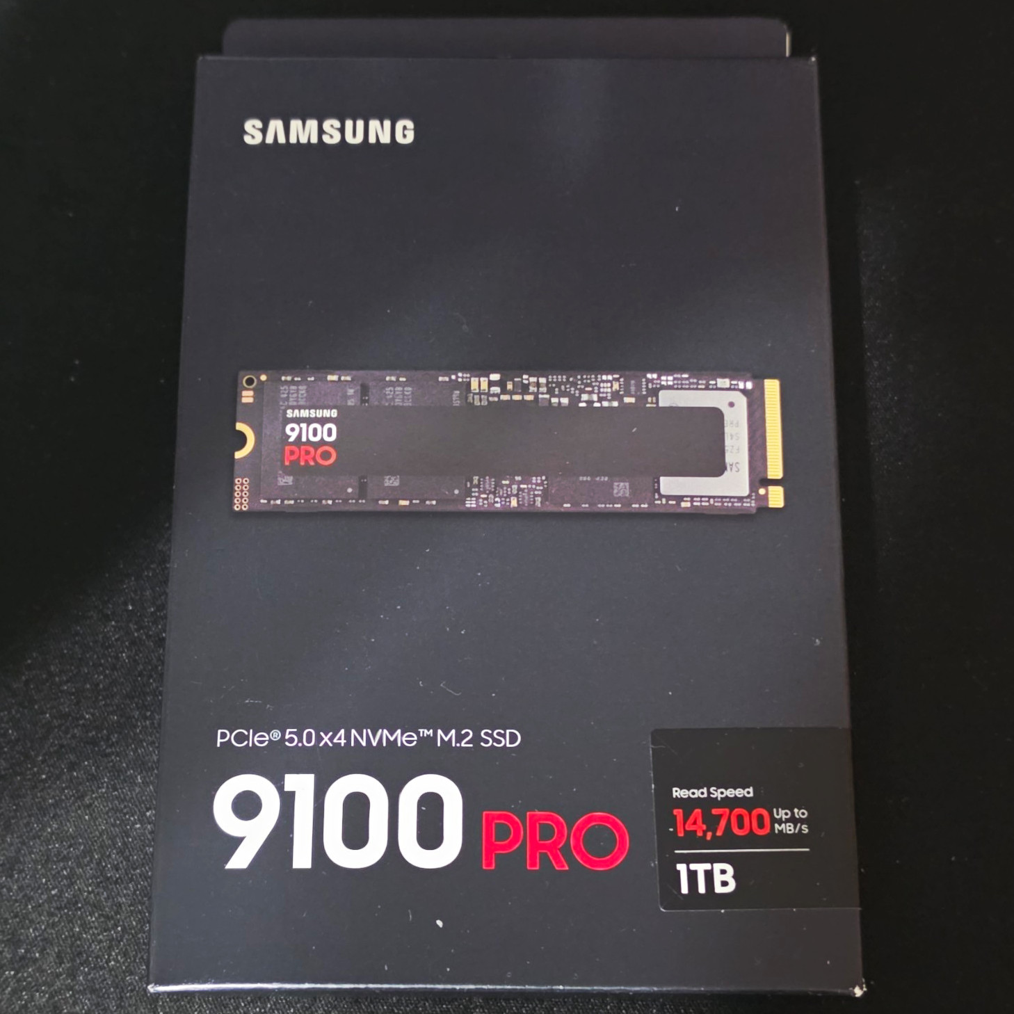 Samsung 9100 PRO 1TB PCIe 5.0 x4 NVMe M.2 Internal SSD 14700MB/s Read