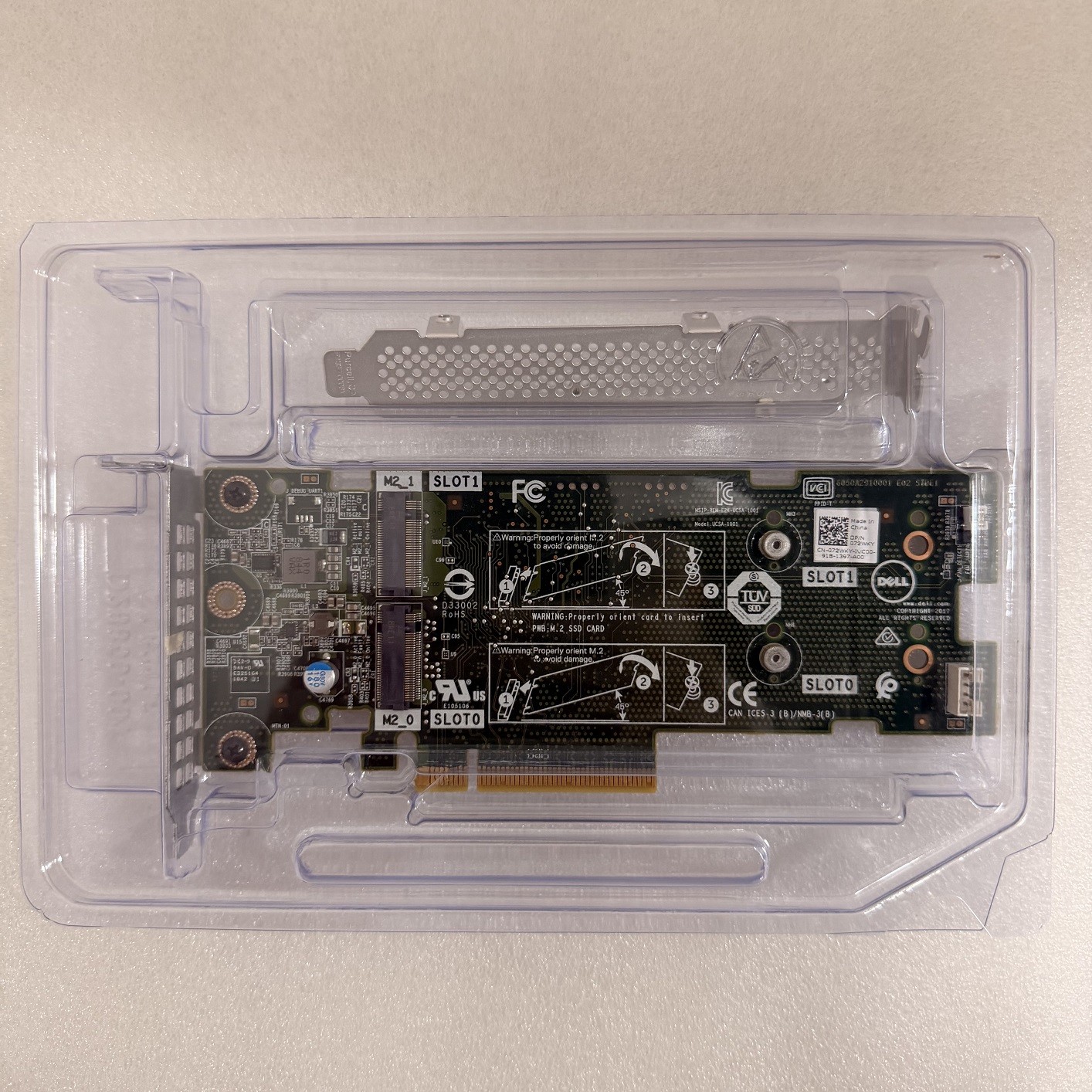 Dell 7HYY4 61F54 72WKY M7W47 JV70F BOSS Boot Optimized Server Storage M.2 SSD